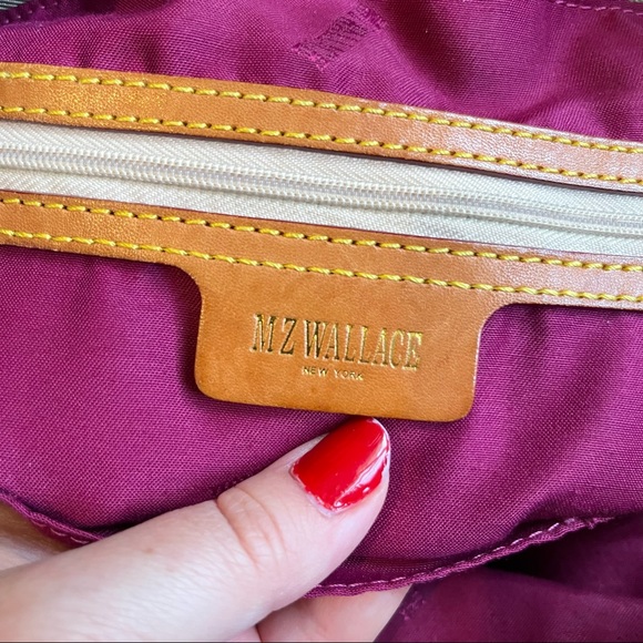 MZ Wallace Olive nylon shoulder tote bag - Picture 9 of 15